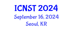 International Conference on Nuclear Science and Technology (ICNST) September 16, 2024 - Seoul, Republic of Korea