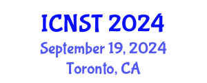 International Conference on Nuclear Science and Technology (ICNST) September 19, 2024 - Toronto, Canada