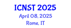 International Conference on Nuclear Science and Technology (ICNST) April 08, 2025 - Rome, Italy