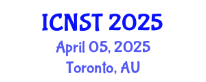 International Conference on Nuclear Science and Technology (ICNST) April 05, 2025 - Toronto, Australia