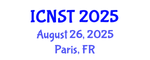 International Conference on Nuclear Science and Technology (ICNST) August 26, 2025 - Paris, France