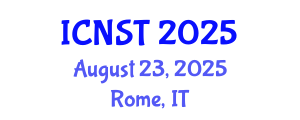 International Conference on Nuclear Science and Technology (ICNST) August 23, 2025 - Rome, Italy