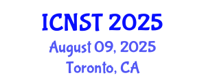 International Conference on Nuclear Science and Technology (ICNST) August 09, 2025 - Toronto, Canada
