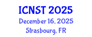 International Conference on Nuclear Science and Technology (ICNST) December 16, 2025 - Strasbourg, France