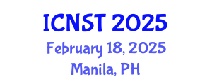 International Conference on Nuclear Science and Technology (ICNST) February 18, 2025 - Manila, Philippines