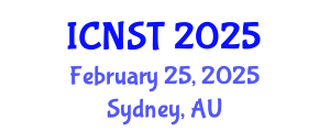 International Conference on Nuclear Science and Technology (ICNST) February 25, 2025 - Sydney, Australia
