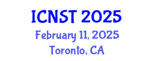 International Conference on Nuclear Science and Technology (ICNST) February 11, 2025 - Toronto, Canada