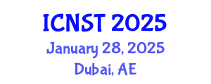 International Conference on Nuclear Science and Technology (ICNST) January 28, 2025 - Dubai, United Arab Emirates