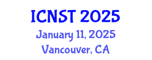 International Conference on Nuclear Science and Technology (ICNST) January 11, 2025 - Vancouver, Canada