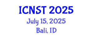 International Conference on Nuclear Science and Technology (ICNST) July 15, 2025 - Bali, Indonesia