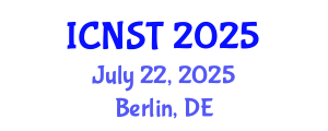 International Conference on Nuclear Science and Technology (ICNST) July 22, 2025 - Berlin, Germany