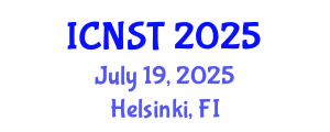International Conference on Nuclear Science and Technology (ICNST) July 19, 2025 - Helsinki, Finland