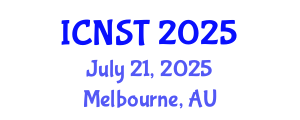 International Conference on Nuclear Science and Technology (ICNST) July 21, 2025 - Melbourne, Australia