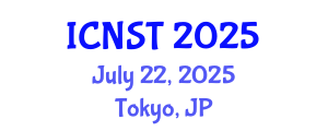 International Conference on Nuclear Science and Technology (ICNST) July 22, 2025 - Tokyo, Japan
