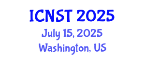 International Conference on Nuclear Science and Technology (ICNST) July 15, 2025 - Washington, United States