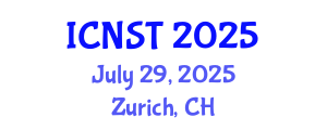 International Conference on Nuclear Science and Technology (ICNST) July 29, 2025 - Zurich, Switzerland