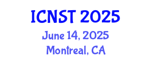 International Conference on Nuclear Science and Technology (ICNST) June 14, 2025 - Montreal, Canada