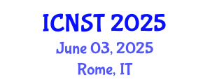 International Conference on Nuclear Science and Technology (ICNST) June 03, 2025 - Rome, Italy