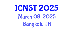 International Conference on Nuclear Science and Technology (ICNST) March 08, 2025 - Bangkok, Thailand