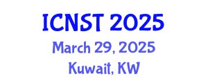 International Conference on Nuclear Science and Technology (ICNST) March 29, 2025 - Kuwait, Kuwait