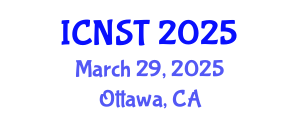 International Conference on Nuclear Science and Technology (ICNST) March 29, 2025 - Ottawa, Canada