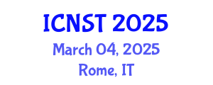 International Conference on Nuclear Science and Technology (ICNST) March 04, 2025 - Rome, Italy
