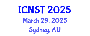 International Conference on Nuclear Science and Technology (ICNST) March 29, 2025 - Sydney, Australia