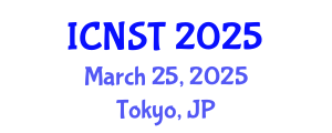 International Conference on Nuclear Science and Technology (ICNST) March 25, 2025 - Tokyo, Japan
