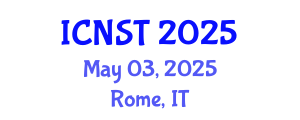 International Conference on Nuclear Science and Technology (ICNST) May 03, 2025 - Rome, Italy