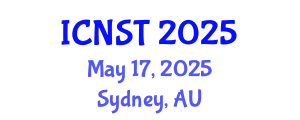 International Conference on Nuclear Science and Technology (ICNST) May 17, 2025 - Sydney, Australia