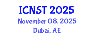 International Conference on Nuclear Science and Technology (ICNST) November 08, 2025 - Dubai, United Arab Emirates