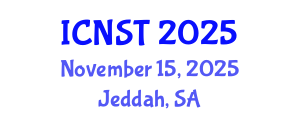 International Conference on Nuclear Science and Technology (ICNST) November 15, 2025 - Jeddah, Saudi Arabia