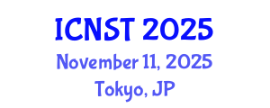 International Conference on Nuclear Science and Technology (ICNST) November 11, 2025 - Tokyo, Japan