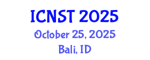 International Conference on Nuclear Science and Technology (ICNST) October 25, 2025 - Bali, Indonesia