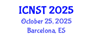 International Conference on Nuclear Science and Technology (ICNST) October 25, 2025 - Barcelona, Spain