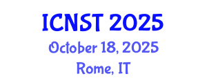 International Conference on Nuclear Science and Technology (ICNST) October 18, 2025 - Rome, Italy