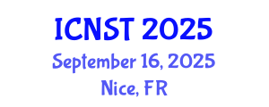 International Conference on Nuclear Science and Technology (ICNST) September 16, 2025 - Nice, France