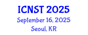 International Conference on Nuclear Science and Technology (ICNST) September 16, 2025 - Seoul, Republic of Korea
