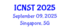 International Conference on Nuclear Science and Technology (ICNST) September 09, 2025 - Singapore, Singapore