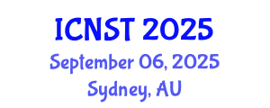 International Conference on Nuclear Science and Technology (ICNST) September 06, 2025 - Sydney, Australia