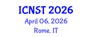 International Conference on Nuclear Science and Technology (ICNST) April 06, 2026 - Rome, Italy International Conference on Nuclear Science and Technology (ICNST) April 06, 2026 - Rome, Italy