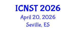 International Conference on Nuclear Science and Technology (ICNST) April 20, 2026 - Seville, Spain International Conference on Nuclear Science and Technology (ICNST) April 20, 2026 - Seville, Spain