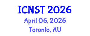 International Conference on Nuclear Science and Technology (ICNST) April 06, 2026 - Toronto, Australia International Conference on Nuclear Science and Technology (ICNST) April 06, 2026 - Toronto, Australia