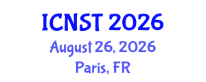 International Conference on Nuclear Science and Technology (ICNST) August 26, 2026 - Paris, France International Conference on Nuclear Science and Technology (ICNST) August 26, 2026 - Paris, France