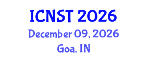 International Conference on Nuclear Science and Technology (ICNST) December 09, 2026 - Goa, India International Conference on Nuclear Science and Technology (ICNST) December 09, 2026 - Goa, India