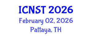 International Conference on Nuclear Science and Technology (ICNST) February 02, 2026 - Pattaya, Thailand International Conference on Nuclear Science and Technology (ICNST) February 02, 2026 - Pattaya, Thailand