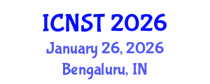 International Conference on Nuclear Science and Technology (ICNST) January 26, 2026 - Bengaluru, India International Conference on Nuclear Science and Technology (ICNST) January 26, 2026 - Bengaluru, India