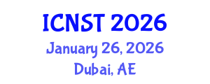 International Conference on Nuclear Science and Technology (ICNST) January 26, 2026 - Dubai, United Arab Emirates International Conference on Nuclear Science and Technology (ICNST) January 26, 2026 - Dubai, United Arab Emirates
