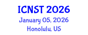 International Conference on Nuclear Science and Technology (ICNST) January 05, 2026 - Honolulu, United States International Conference on Nuclear Science and Technology (ICNST) January 05, 2026 - Honolulu, United States