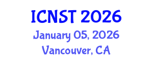 International Conference on Nuclear Science and Technology (ICNST) January 05, 2026 - Vancouver, Canada International Conference on Nuclear Science and Technology (ICNST) January 05, 2026 - Vancouver, Canada